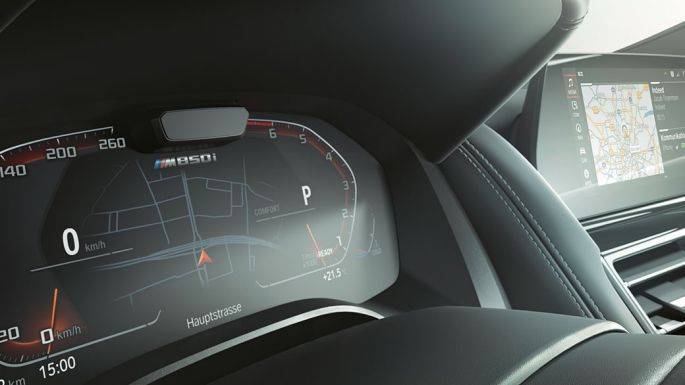 BMW M850i xDrive, לוח מכשירים, חבילת Driving Assistant Plus. BMW M850i xDrive, לוח מכשירים, חבילת Driving Assistant Plus.