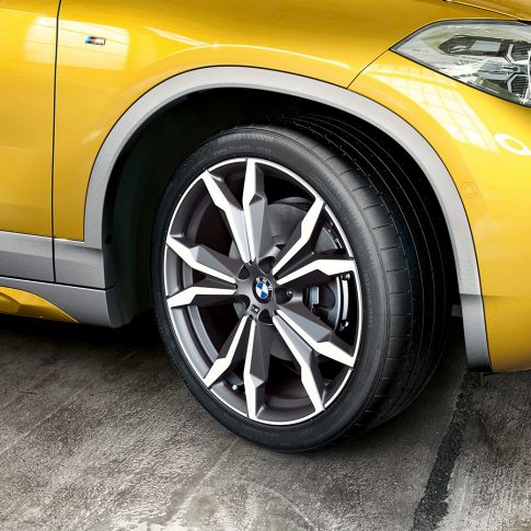גלגלי סגסוגת קלה BMW X2 2018 F39 BMW X2 2018 F39 זהב מטאלי, גלגלי סגסוגת קלה
