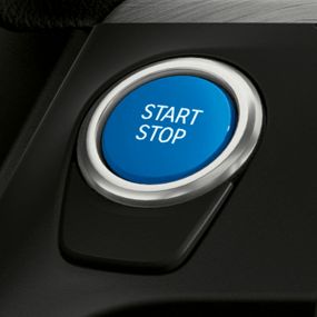 לחצן התנעה/הדממה בכחול BMW i BMW iX3 לחצן התנעה/הדממה בכחול BMW i BMW iX3