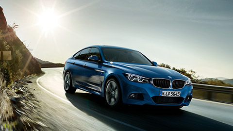 BMW 3 Series Gran Turismo F34 sixth generation side view  BMW 3 Series models BMW 3 Series Gran Turismo F34 sixth generation side view