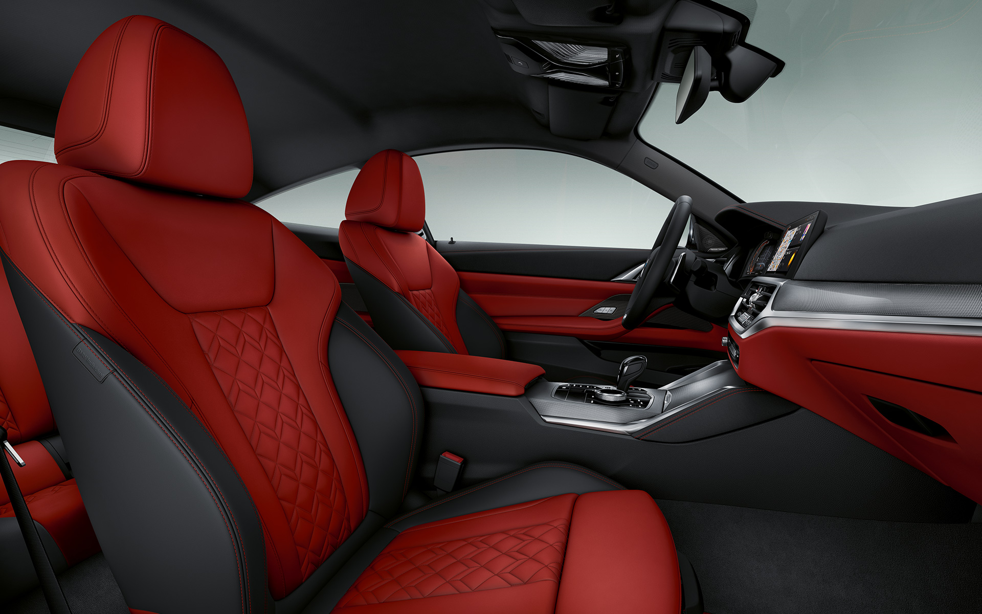 BMW Individual extended leather trim 'Merino' Fiona Red/Black BMW 4 Series Coupé Individual G22 2020 BMW Individual extended leather trim 'Merino' Fiona Red/Black BMW 4 Series Coupé Individual G22 2020