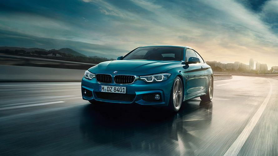 BMW סדרה 4 קופה מבט קדמי BMW סדרה 4 קופה דור ראשון מבט קדמי