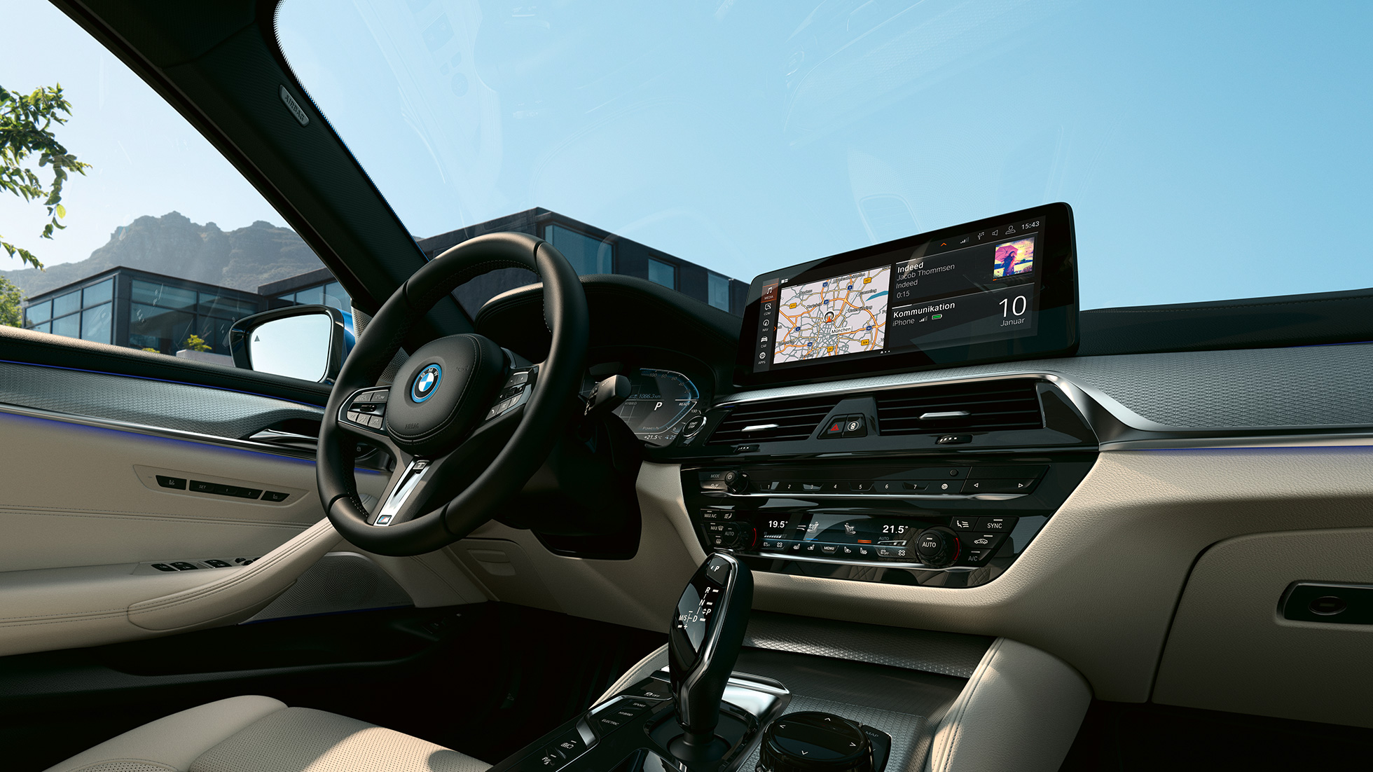 עיצוב פנימי BMW סדרה 5 BMW סדרה 5 2020 עיצוב פנימי