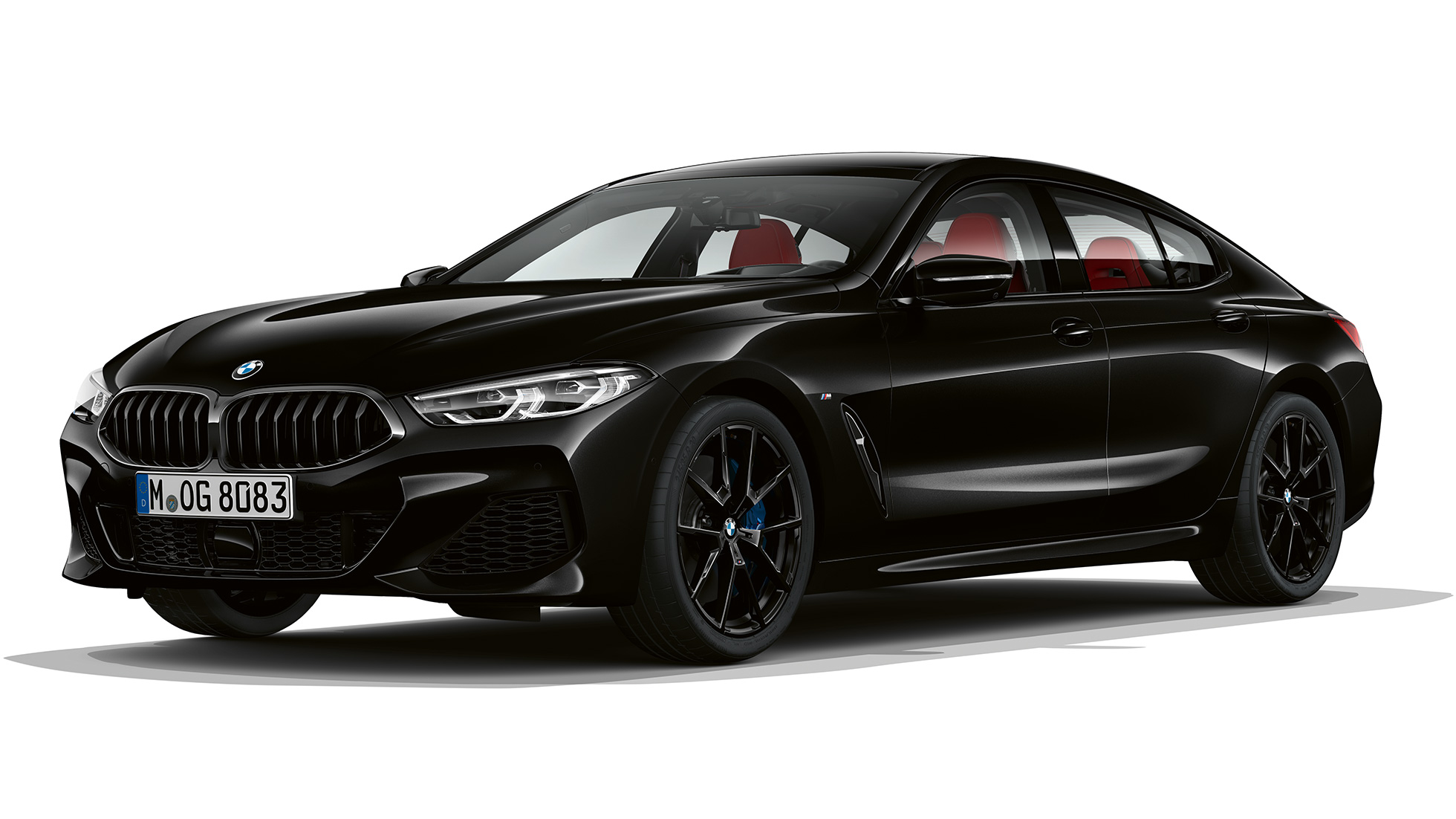 חבילת M Sport, תמונה 3/4 קדמית BMW סדרה 8 גראן קופה, חבילת M Sport, תמונה 3/4 קדמית