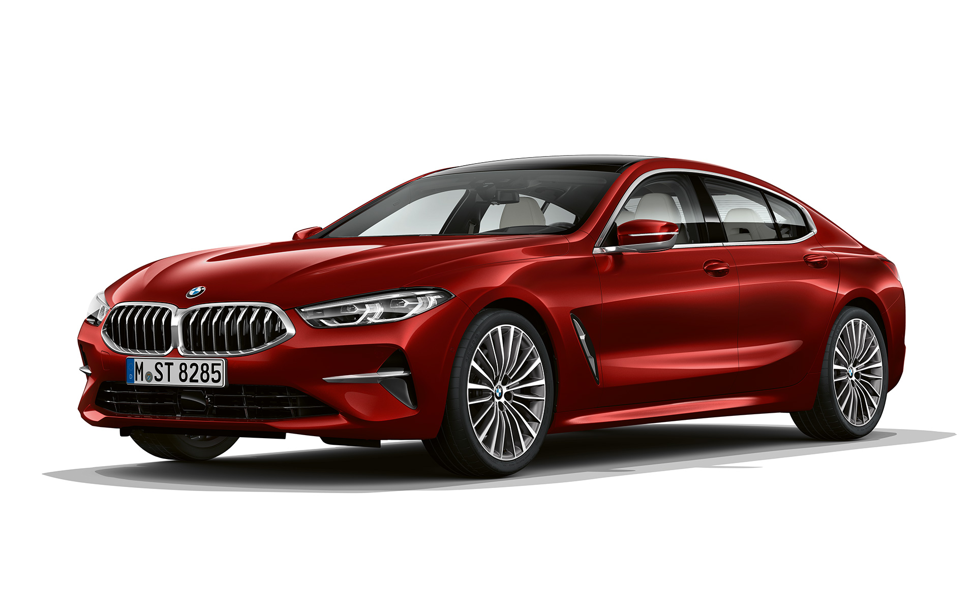 Impulsive Heat, תמונה 3/4 קדמית BMW סדרה 8 גראן קופה, Impulsive Heat, תמונה 3/4 קדמית