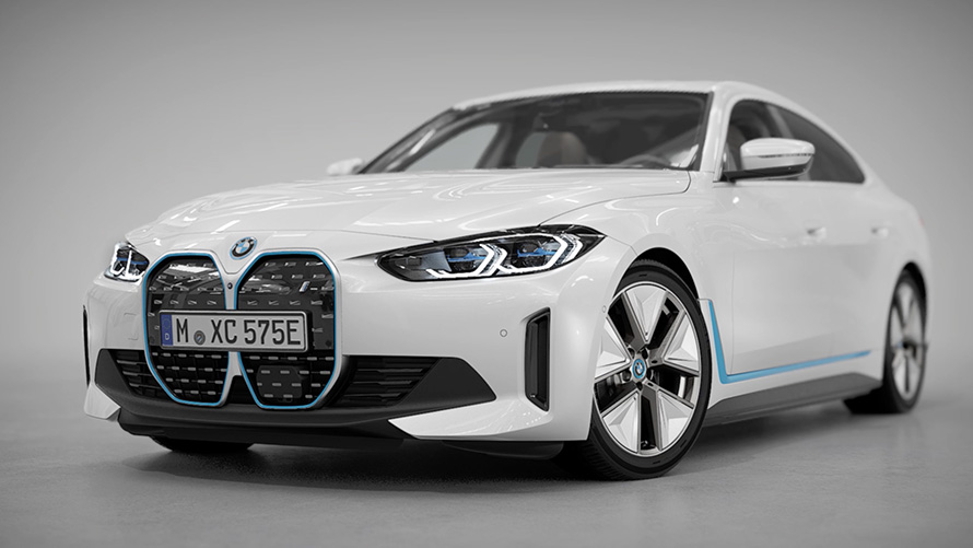 BMW i4 eDrive40 2021 Mineral White האלמנטים העיצוביים החיצוניים המובילים בקצרה סרטון וידאו BMW i4 eDrive40 2021 Mineral White האלמנטים העיצוביים החיצוניים המובילים בקצרה סרטון וידאו