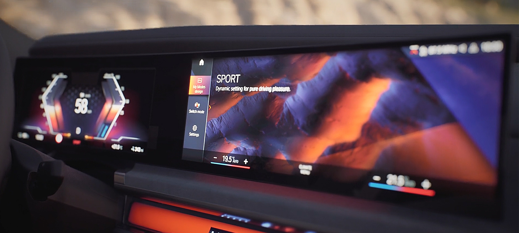 BMW i7 Sedan G70 סרטון My Modes BMW i7 Sedan G70 מבפנים My Modes בסרטון