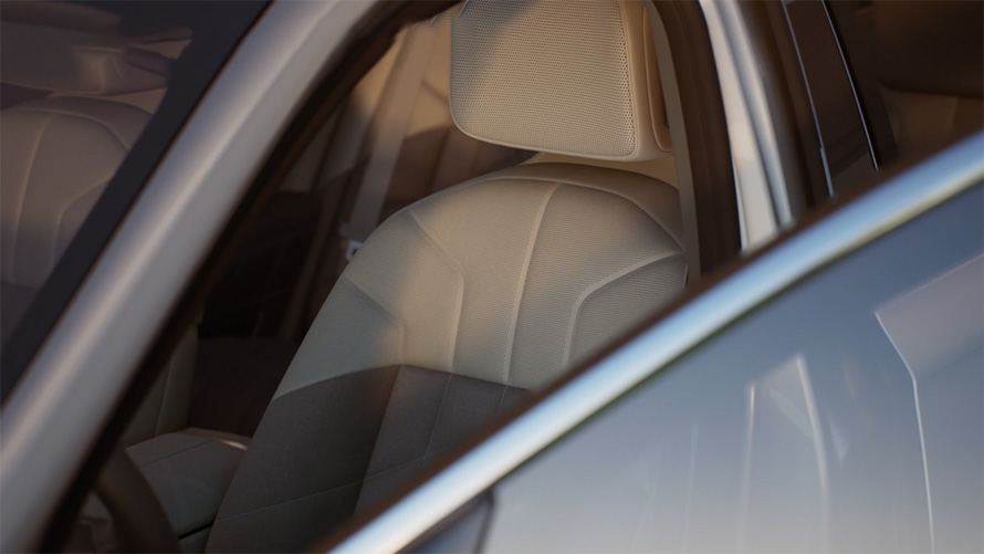 BMW i7 Sedan G70 מבחוץ סרטון "קסם בכניסה לרכב" BMW i7 Sedan G70 BMW Individual אפור Oxid מטאלי מבחוץ סרטון "רגעי קסם בכניסה לרכב"