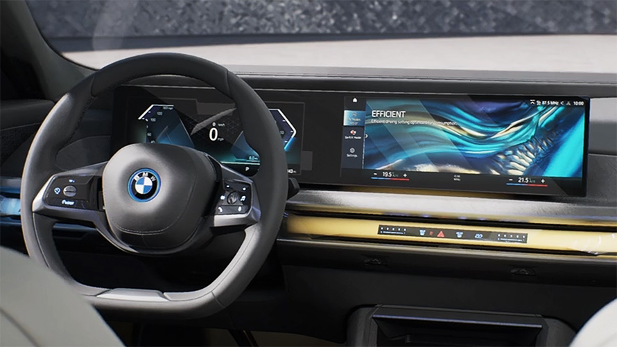BMW i7 Sedan G70 סרטון "תכנון פנים חכם" BMW i7 Sedan G70 "תכנון פנים חכם" בסרטון