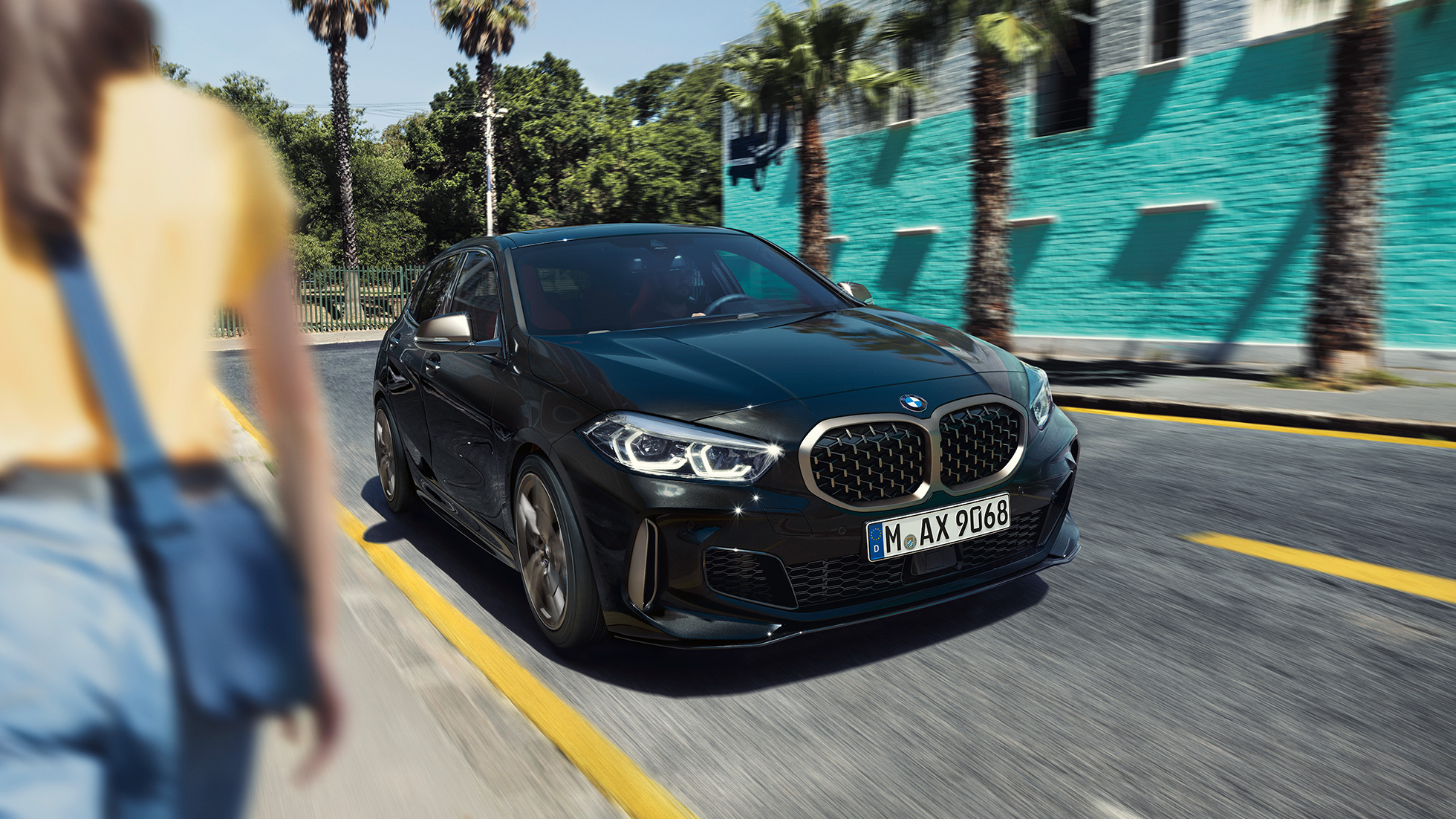 M135i xDrive, מבט קדמי M135i xDrive, מבט קדמי