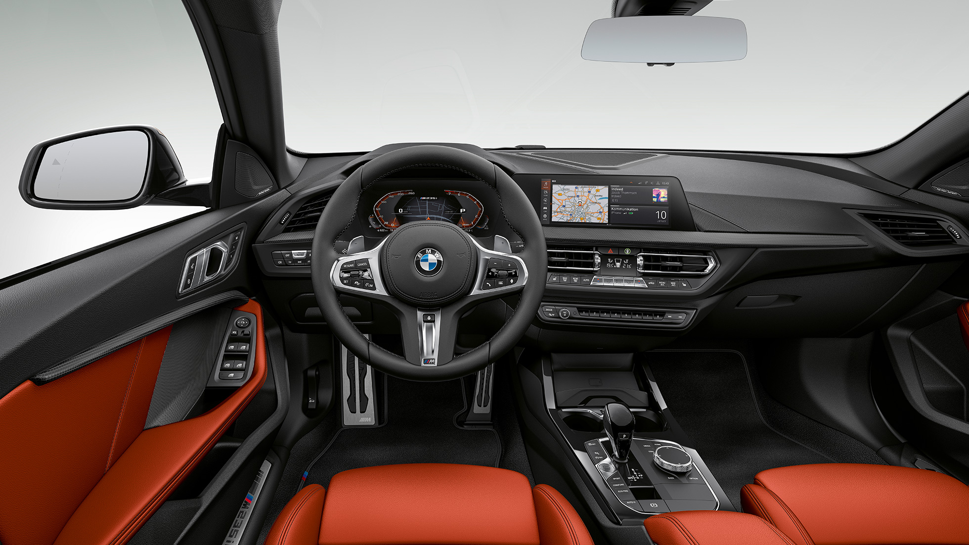 עיצוב פנימי BMW M235i xDrive גראן קופה עיצוב פנימי BMW M235i xDrive גראן קופה 2020 F44