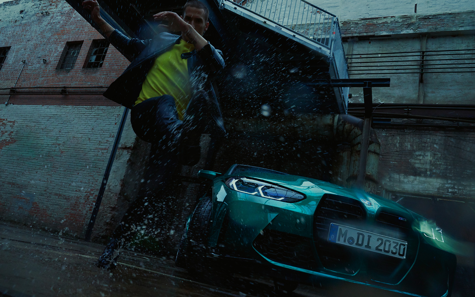 BMW M3 Green metallic