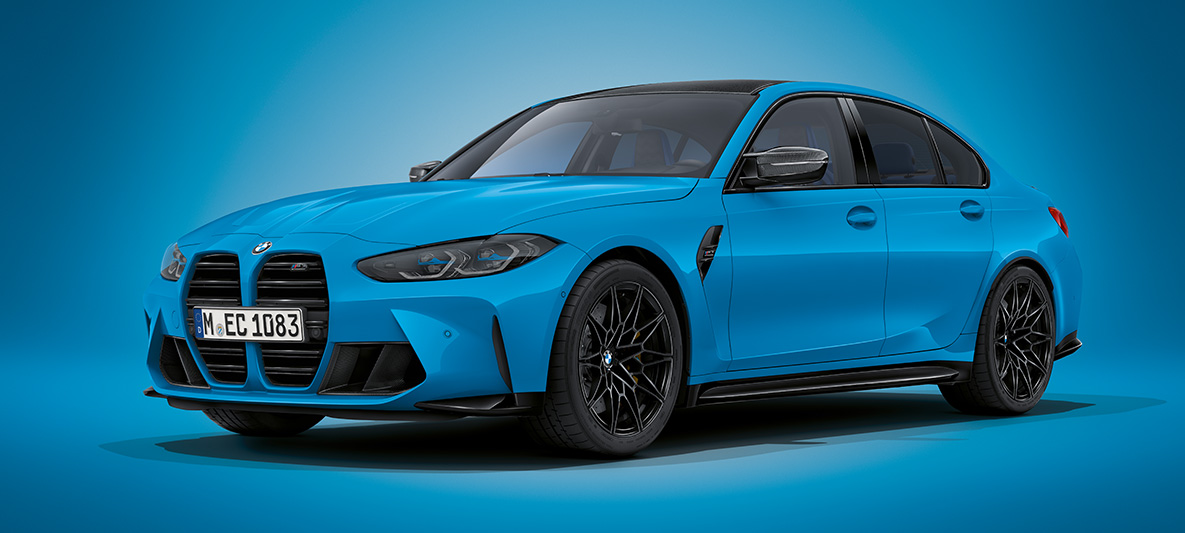 BMW Individual Oxide Grey BMW M3 BMW M3 Individual Grey מבט קדמי
