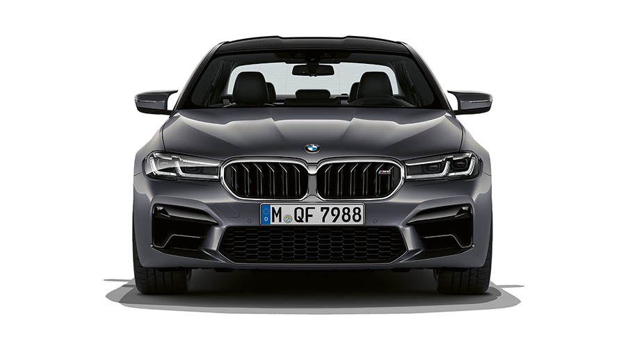 BMW M5 Brands Hatch Grey מבט קדמי