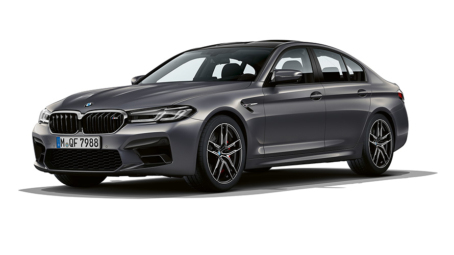 BMW M5 Brands Hatch Grey מבט קדמי