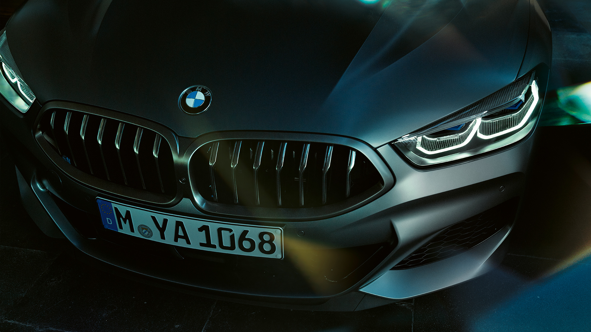 BMW M850i xDrive גראן קופה, גריל כליות BMW M850i xDrive גראן קופה, עיצוב, גריל כליות