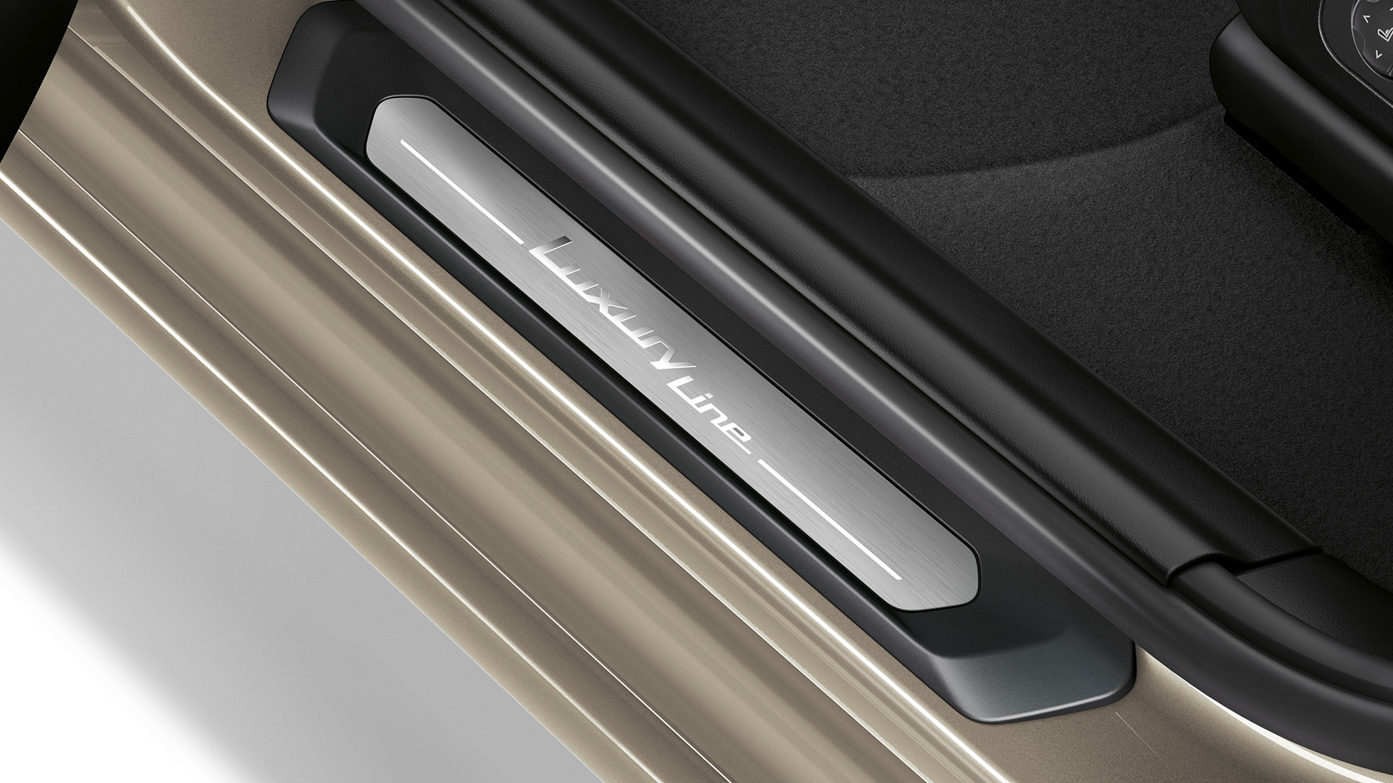 BMW X3 M40i, Model Luxury Line, door sill finisher BMW X3 M40i, Model Luxury Line, door sill finisher