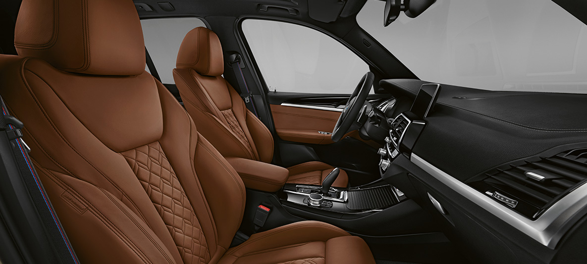 BMW X3, ריפוד עור 'Merino' בגוון Tartufo BMW X3, ריפוד עור 'Merino' בגוון Tartufo