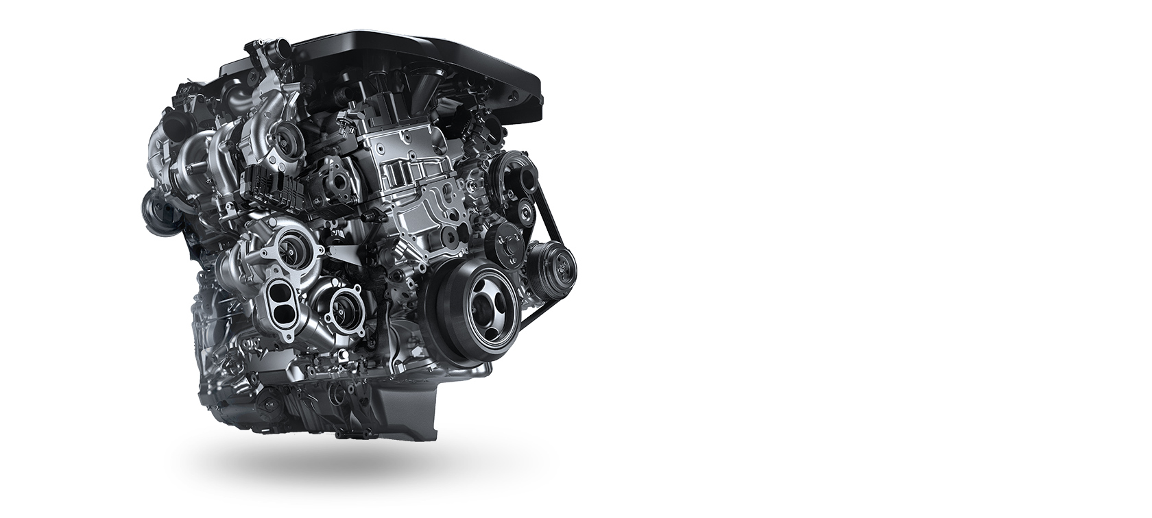 המנוע של BMW X5 M50d מנוע הדיזל בעל 6 צילינדרים בטור של BMW X5 M50d - בטכנולוגיית TwinPower Turbo של M Performance