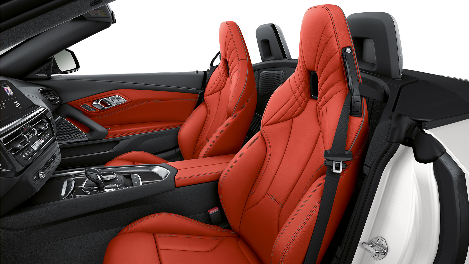 BMW Z4 רודסטר עם חבילת העיצוב Sport Line מושבי BMW Z4 רודסטר עם חבילת העיצוב Sport Line