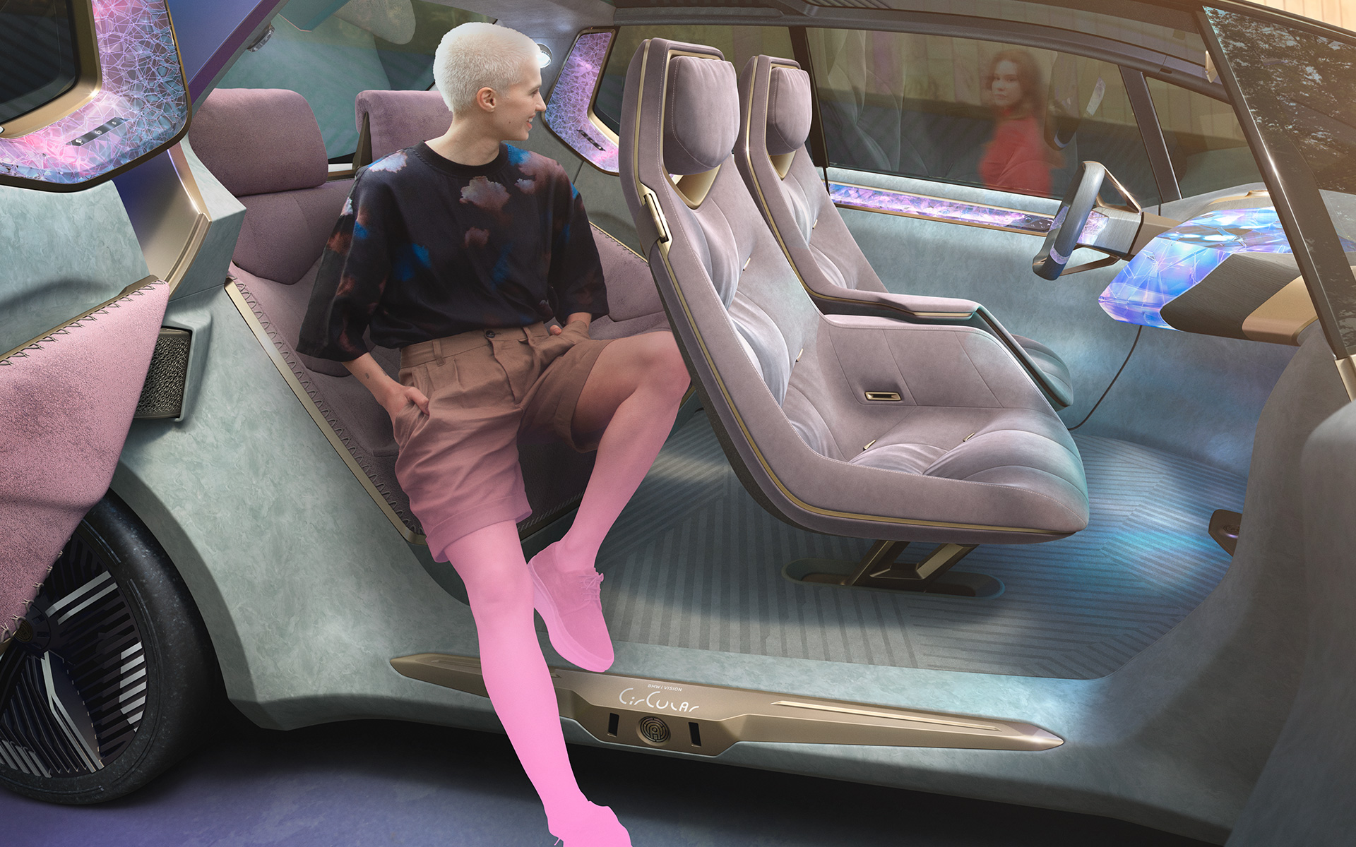 BMW i Vision Circular 2021 חזון רכב תמונה 3