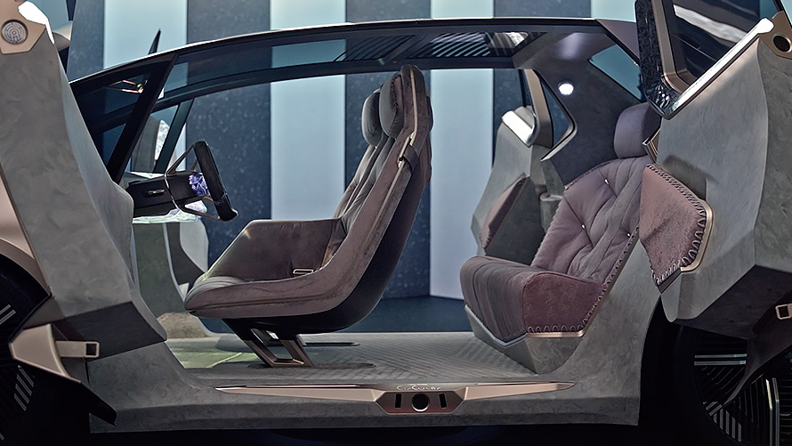 וידאו עיצוב פנימי BMW i Vision Circular 2021 BMW i Vision Circular 2021 חזון רכב עיצוב פנימי וידאו