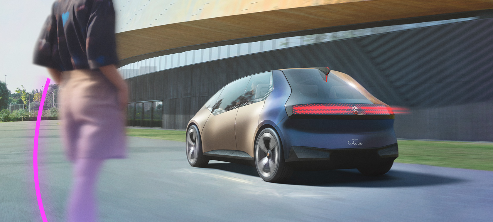 BMW i Vision Circular 2021 עיצוב חיצוני BMW i Vision Circular 2021 חזון רכב עיצוב חיצוני