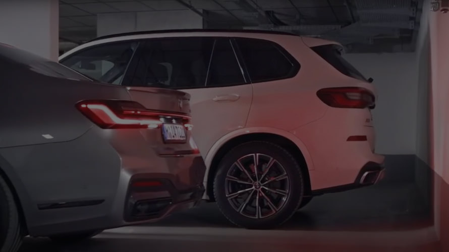 שימוש במערכת בקרת חניה