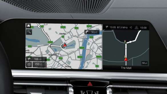 BMW Live Cockpit Professional, BMW M3 BMW M3, עם BMW Live Cockpit Professional תא נוסעים