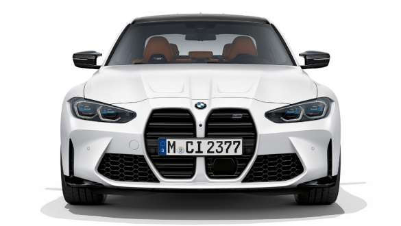 BMW M3 Competition Frozen Brilliant White metallic עיצוב קדמי BMW M3 Competition Frozen Brilliant White metallic עיצוב קדמי