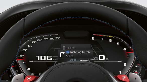 לוח מחוונים בעיצוב M‏, BMW M5 Competition לוח מחוונים BMW M5 Competition פייסליפט סביבת נהג