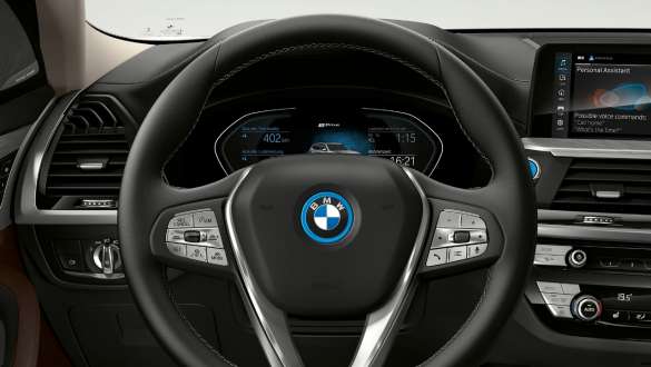 BMW Live Cockpit Professional BMW iX3 BMW Live Cockpit Professional BMW iX3 2020 חלל פנים עם לוח מחוונים