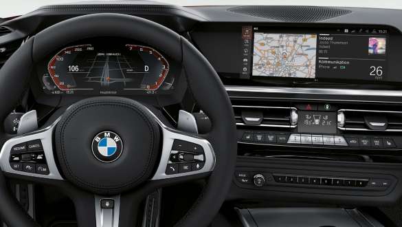 BMW Z4 רודסטר עם מערכת Live Cockpit BMW BMW Z4 רודסטר עם מערכת Live Cockpit BMW