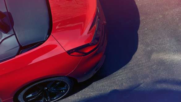 דיפרנציאל M Sport של BMW Z4 רודסטר החלק האחורי של BMW Z4 רודסטר, מבט על